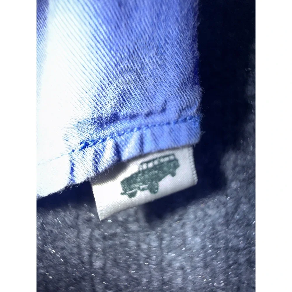 Peter Millar Mountainside Men Small Blue Cotton Silk Blend Button Down Shirt